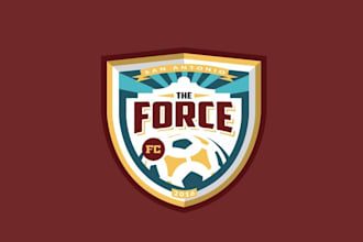 design looks nice perfect force team logo