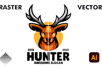 convert raster to vector in 24 hours