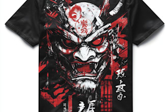 create illustrations exclusives for your tshirts