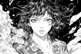 draw anime manga illustration