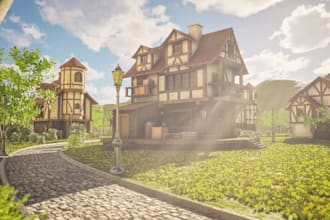 3d environments for games, films, or visualizations