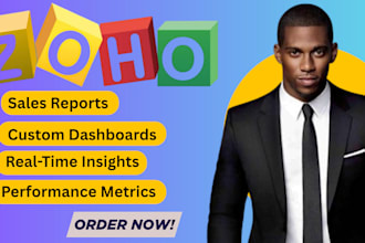 create custom zoho dashboards reports for real time insights