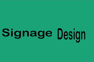 make eye catching real estate yard signs, signage billboards, and banners