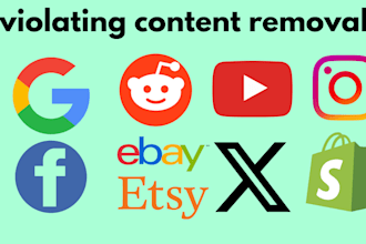 remove copyright and trademark violating content from social media under dmca