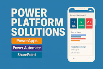 craft custom office 365, g suite, and sharepoint lists and apps for you