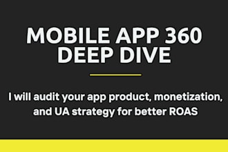 review your app and provide a growth strategy