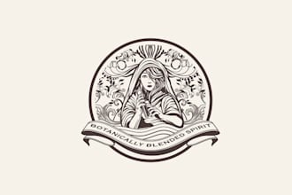 design outstanding classic angry farmer logo
