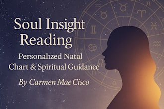provide a soul insight reading with your natal chart and spiritual guidance