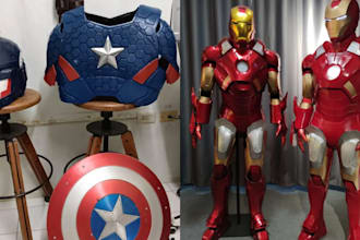 3d wearable cosplay creation full knight armor 3d helmet props for 3d printing