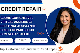 setup, customize and automate credit repair cloud, cdm or disputefox software