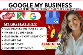setup gmb appeal reinstate fix recover google my business profile suspension