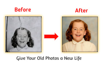 restore your old photo with free colorization in 24 hours