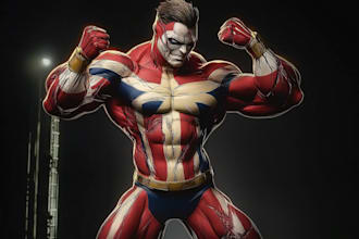 draw you as an amazing superhero