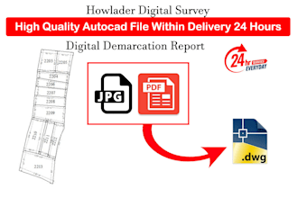 do survey land  demarcation report