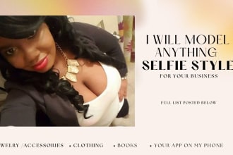 be your authentic ugc selfie model for marketing