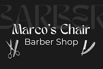 barber business card design clean and professional