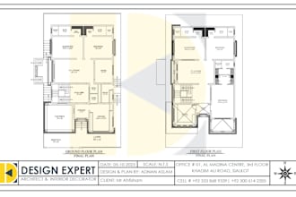 create floor plans and working drawings in autocad