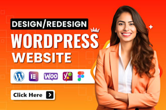 revamp wordpress website, build or rebuild wordpress website, redesign website