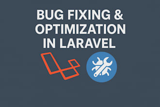 fix bugs and optimize performance in your laravel