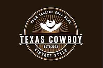 design a original cowboy logo