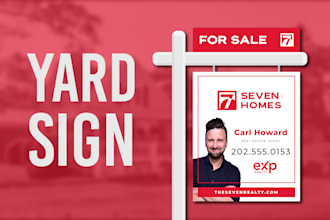 create eye catching real estate yard signs