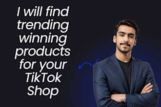 find trending winning products for your tiktok shop