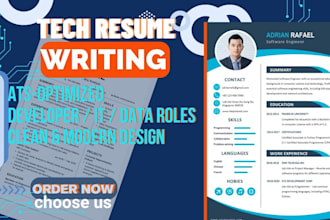 create a tech or IT resume that gets interviews