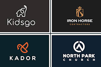 do modern luxury minimalist business logo design