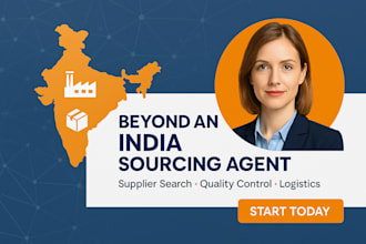 be your trusted product sourcing representative in india, not just an agent