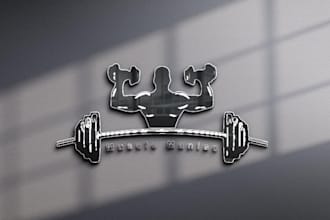 design a health fitness gym or yoga logo