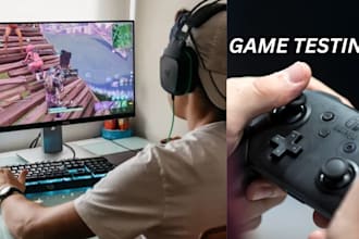 test and review your game app or website on android or ios