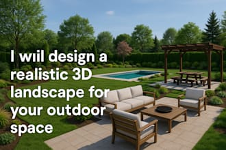 do 3d backyard landscape frontyard landscape architect garden pool walkthrough
