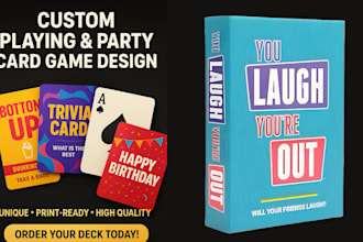 design party card game, drinking card game, couples card, adult card game design
