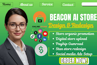 do beacon ai setup, payhip, stanstore, gumroad pensight beacon
