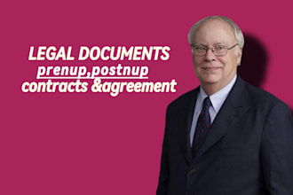 do divorce, marriage, family law and child custody prenup and postnup contracts