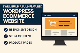 build a modern wordpress ecommerce website with SEO