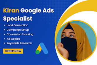 set up and manage highly profitable google ads search, display and pmax campaign