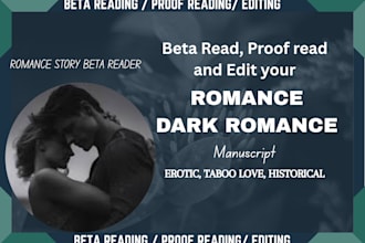be your romance beta reader dark romance and erotic stories editor