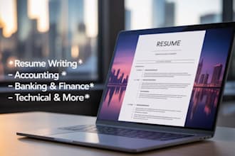 write a banking resume