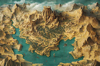 make a fantasy map for your dnd game