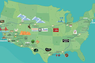 draw custom vector map illustration festival map, city map and campground map