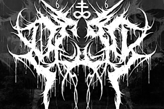 design extreme graffiti tag, nu metal, hardcore band logo