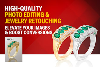 do best quality professional jewelry retouching services