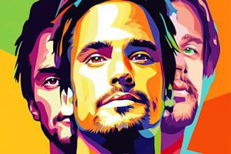 make awesome wpap pop art portrait