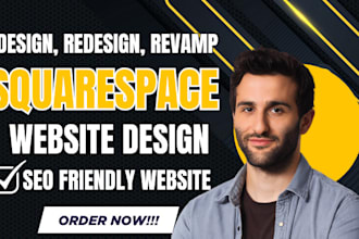 do modern squarespace website design, squarespace seo, squarespace landing page