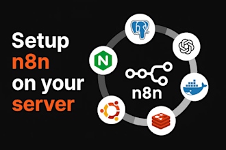 setup and install selfhost n8n on your vps or server