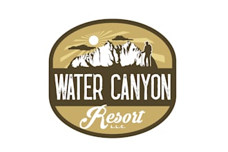 design a travel, mountain, camp, or adventure logo