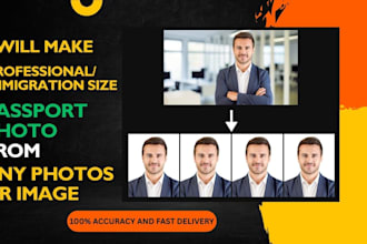 make passport photo from any photo or images