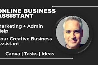 assist your business with marketing ideas admin and canva designs