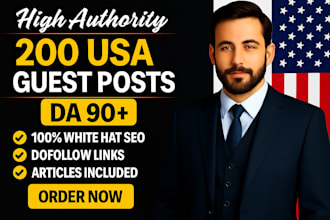 provide high authority da 90 plus USA dofollow SEO backlinks